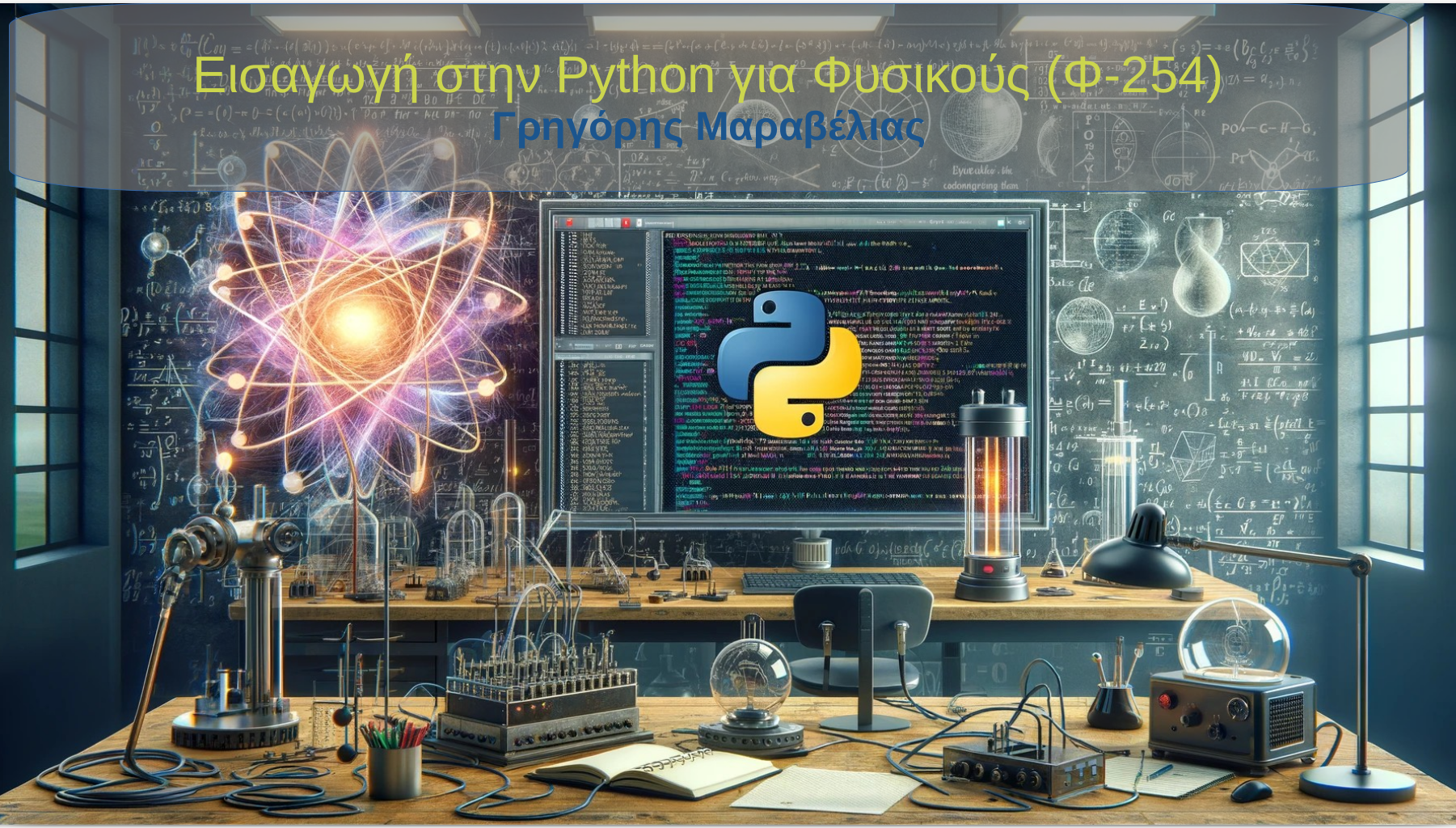 Introducing students to Python  – a university course